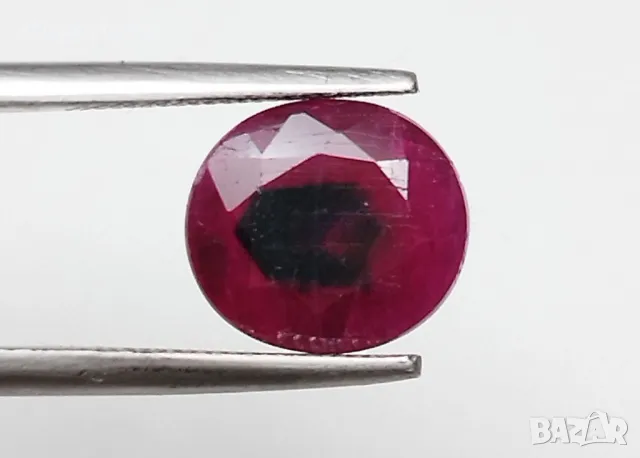 Рядък двуцветен сапфир в голям размер 3.08кт.! Сертифициран! Нов!, снимка 9 - Други - 50321065