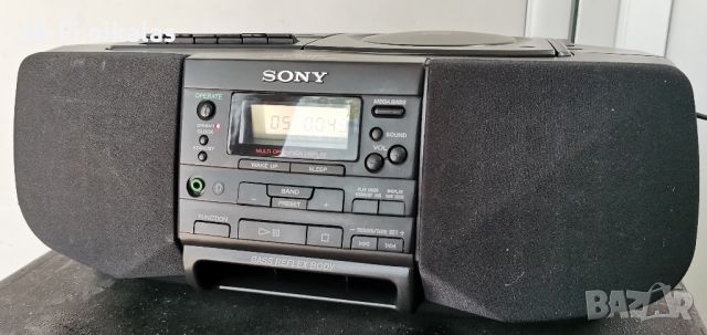 радио касетофон CD player компакт диск SONY CFD-S23, снимка 2 - Радиокасетофони, транзистори - 45622573