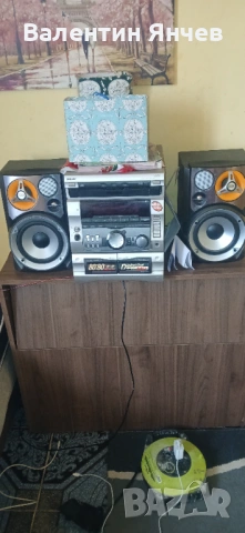 Продавам sony rx 77 с 2колони philips свири перфекно