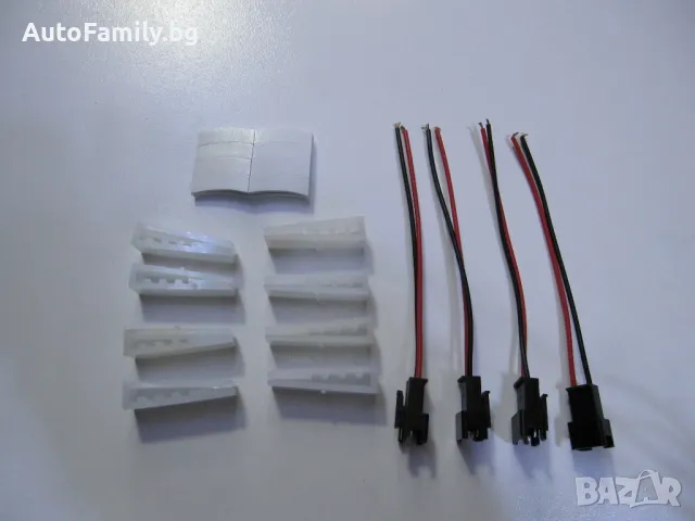 БЕЛИ LED АНГЕЛСКИ ОЧИ ЗА BMW СЕРИЯ 3 E46, снимка 2 - Аксесоари и консумативи - 48153386