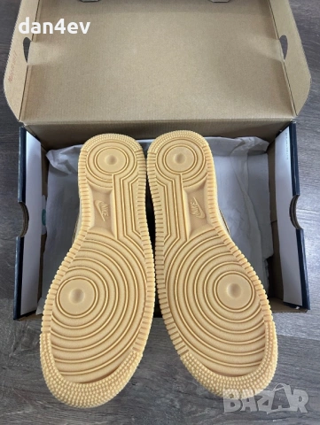 Nike Air Force 1 Mid '07 'Flax', снимка 7 - Маратонки - 54197016