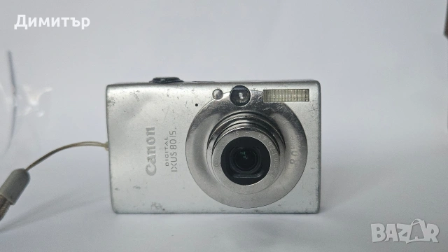 Canon Ixus 80 IS Дигитален фотоапарат камера digital camera photo 8mp 3x zoom, снимка 6 - Фотоапарати - 53380660