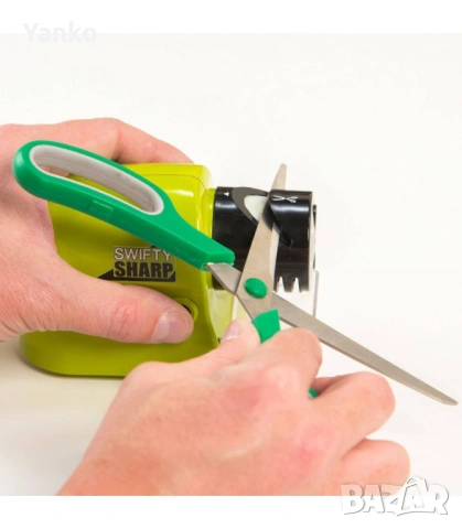 Електрическо точило Swifty Sharp – бързо и лесно заточване, снимка 3 - Аксесоари за кухня - 53931669