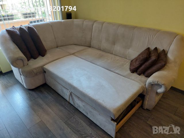 Продавам ратегателен диван ъглов 270/195, снимка 3 - Дивани и мека мебел - 45492291