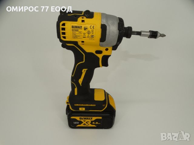 Dewalt DCF 809 + 4.0 Ah + Подарък - Импакт драйвер 190 НМ, снимка 2 - Други инструменти - 46010310