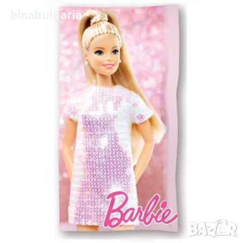 Детски кърпи за плаж или за къпане модел " Barbie / Барби", снимка 1 - За банята - 46399834