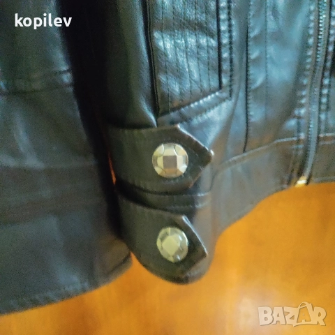 Мъжко кожено яке, снимка 10 - Якета - 52966034
