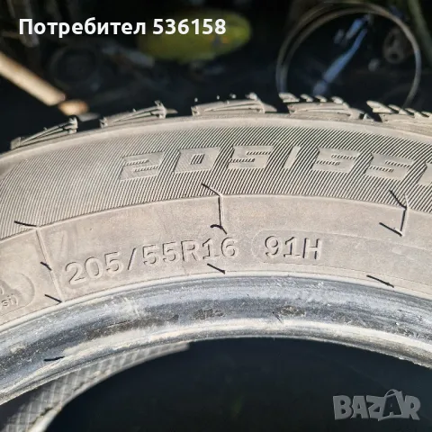 Зимни гуми 205/55/16, снимка 3 - Гуми и джанти - 47440834