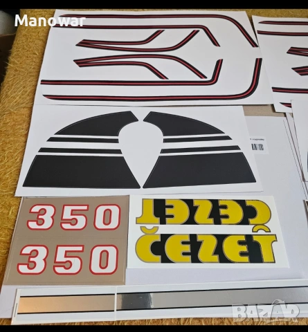 Промо🎯Чифт оригинални отражатели + стикери за cz 350, снимка 6 - Аксесоари и консумативи - 53646453