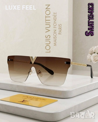 Louis Vuitton ⚜️Дамски Слънчеви Очила , снимка 18 - Слънчеви и диоптрични очила - 53998108
