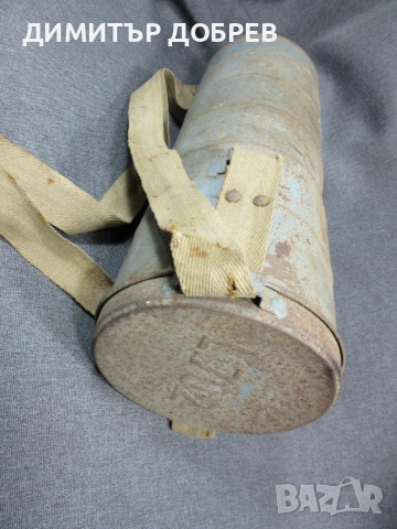 АНТИКВАРЕН ВОЕНЕН ПРОТИВОГАЗ МОДЕЛ L.702 – ПЪЛЕН КОМПЛЕКТ С КУТИЯ, снимка 8 - Антикварни и старинни предмети - 54158854