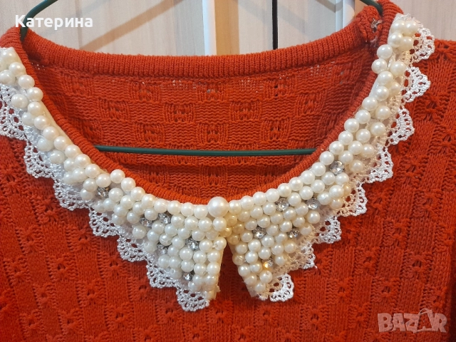 асиметрична блуза, снимка 2 - Блузи с дълъг ръкав и пуловери - 52424366