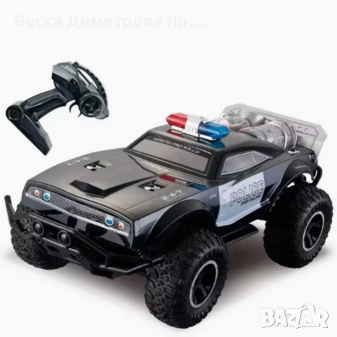 Офроуд полицейски джип ROCK CRAWLER, снимка 5 - Коли, камиони, мотори, писти - 52685002