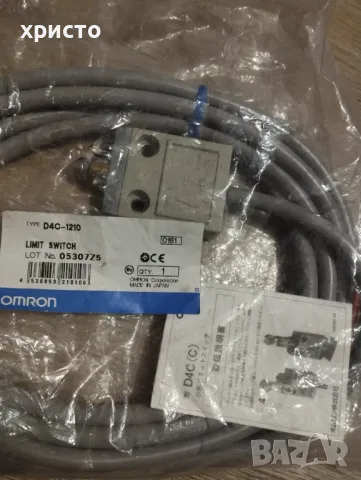 Omron D4C-1210 limit switch омрон краен изключвател, снимка 2 - Суичове - 48227491