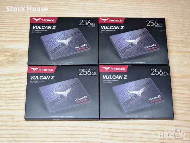 ⚠️Нов бърз SSD диск ССД хард диск 256GB TeamGroup Vulcan Z laptop лаптоп