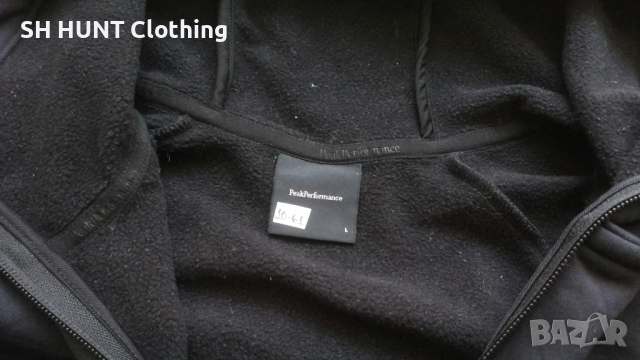 Peak Performance Rider Zip Hood Men Fleece Jacket размер L мъжки суичър 10-61, снимка 13 - Суичъри - 52795032