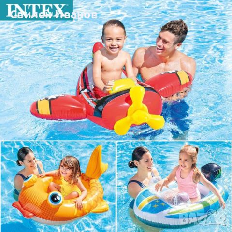 Насладете се на летните дни с детската надуваема лодка I N T E X 59380NP - Изберете модел, който ще , снимка 6 - Басейни и аксесоари - 45323896