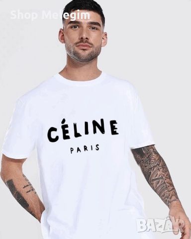 Celine мъжка тениска , снимка 1 - Тениски - 45098482