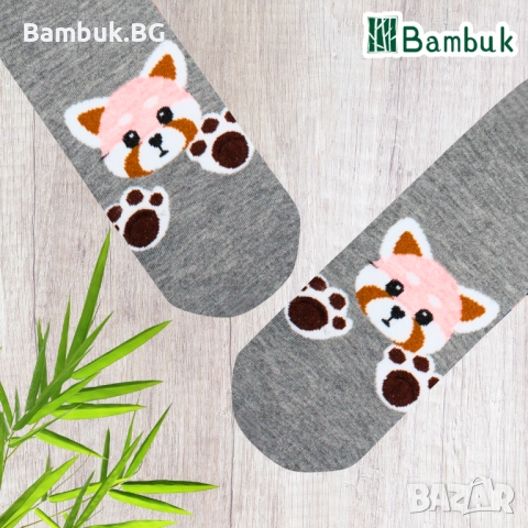  Дамски чорапи за весело настроение “Животинки”, снимка 3 - Други - 52577505