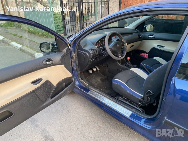 Peugeot 206 GTi 135 Custom, снимка 10 - Автомобили и джипове - 52956361