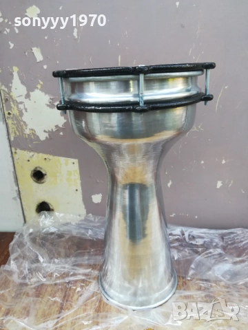 ГОЛЯМА ИНОКСОВА ТАРАМБУКА 41Х24СМ 2508250718, снимка 7 - Ударни инструменти - 51479081