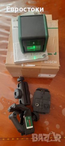 Лазерен нивелир с кръстосани линии BOSCH QUIGO Green BOSCH QUIGO Green е лазерен нивелир с технологи, снимка 6 - Други инструменти - 46145850