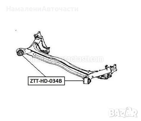 Тампон заден мост 42100SMGE05 ZTT-HD-034B Honda, снимка 2 - Части - 51202958