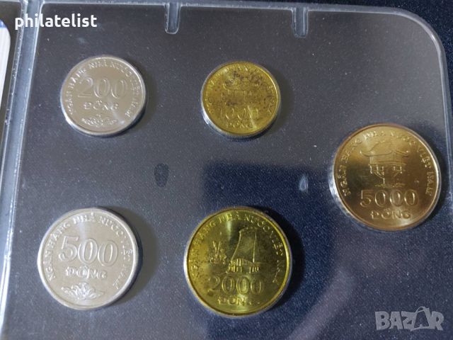Виетнам 2003 - комплектен сет от 5 монети, снимка 2 - Нумизматика и бонистика - 46417331