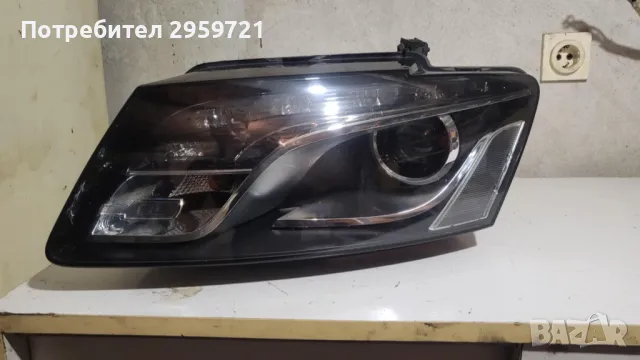 ОЕМ audi q5 headlight left OEM Ауди я5 фар ляв 2011, снимка 1 - Части - 49210744