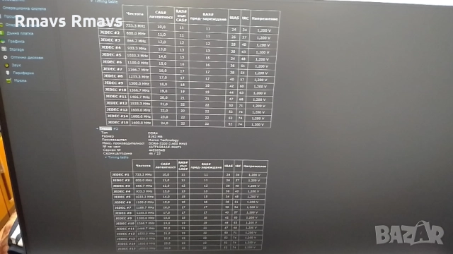 Рам памет DDR4 3200 Micron 2х8GB за компютър, снимка 7 - RAM памет - 52405807