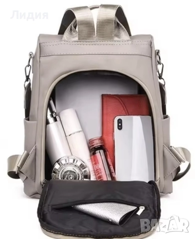 Нова дамска раница- елегантна,удобна,готова за подарък , снимка 6 - Чанти - 52996579