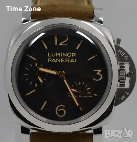 Panerai Luminor 1950 3 Days Power Reserve 47mm Steel Black Dial Различни Варианти, снимка 1 - Мъжки - 48007794