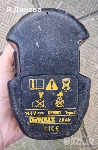 Винтоверт Dewalt 14,4v, снимка 5 - Винтоверти - 53872125