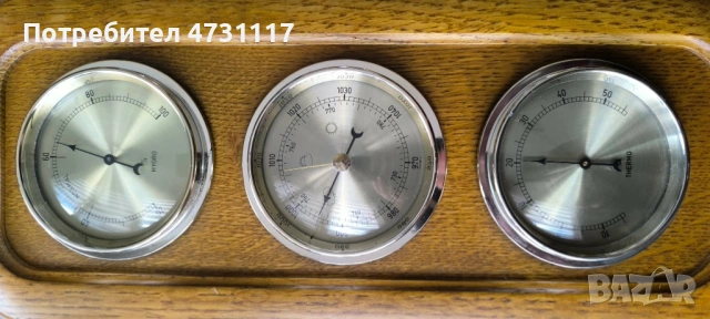 Луксозна Метеостанция - Барометър, Хидрометър, Термометър