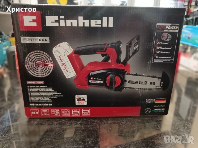 Акумулаторен верижен трион Einhell