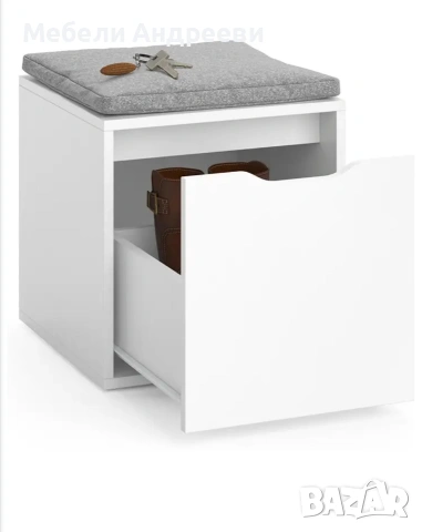 Шкаф тип табуретка Vicco 3212, снимка 4 - Дивани и мека мебел - 53789049