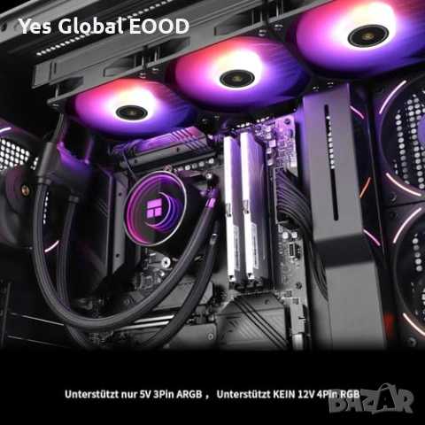 Thermalright Frozen Notte 360 Black ARGB AIO охлаждане, снимка 6 - Други - 53111028