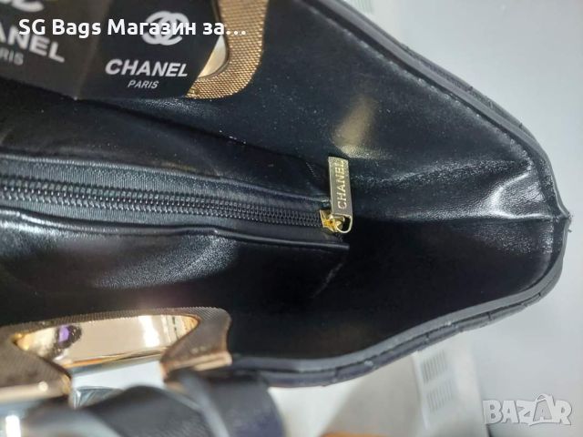 Стилна дамска чанта chanel код 106, снимка 5 - Чанти - 46448457