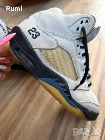 Оригинални кожени маратонки Air Jordan 5 x A Ma ! 38,5 н