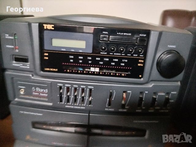Радио касетофон tec, снимка 2 - Радиокасетофони, транзистори - 45782724