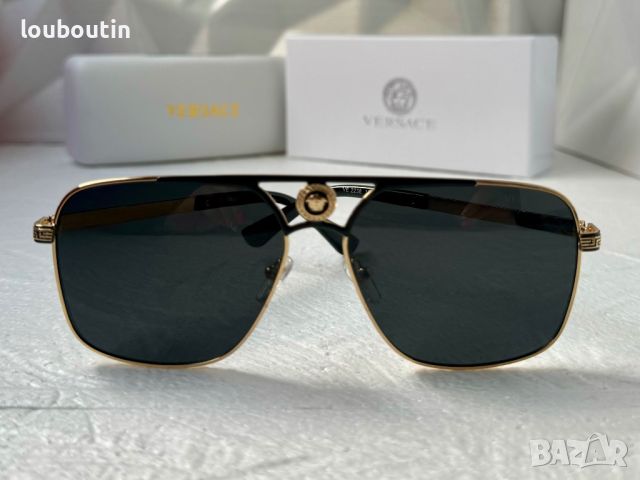 Versace 2024 мъжки слънчеви очила дамски унисекс маска, снимка 3 - Слънчеви и диоптрични очила - 45521278