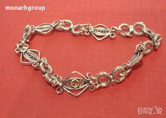 Сребърна гривна