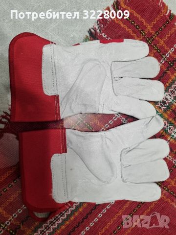 Работни ръкавици от агнешка кожа, снимка 3 - Строителни материали - 45463582