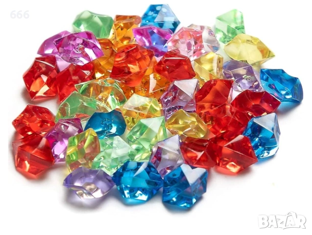 100 декоративни камъка, размер 21 мм, снимка 2 - Други - 54203669