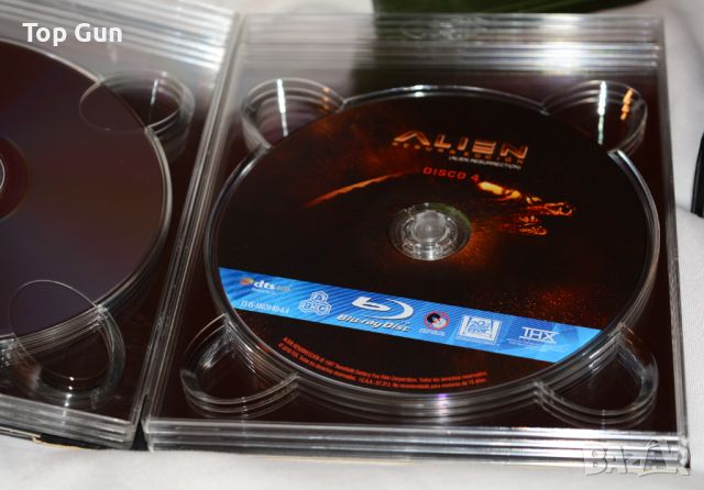 Блу Рей Пришълецът 1-4 Пришълците Blu Ray Alien Anthology, снимка 12 - Blu-Ray филми - 46255909