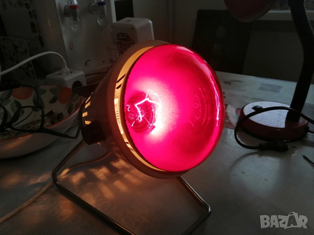 Немска, Инфрачервена лампа за нагревки , снимка 7 - Соларни лампи - 54012982