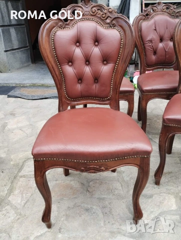 11 комплекта Антикварни столове, снимка 4 - Столове - 54264662