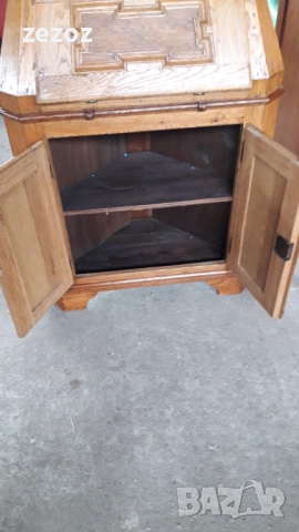 Шкаф с бюро масив №114, снимка 8 - Шкафове - 52660464