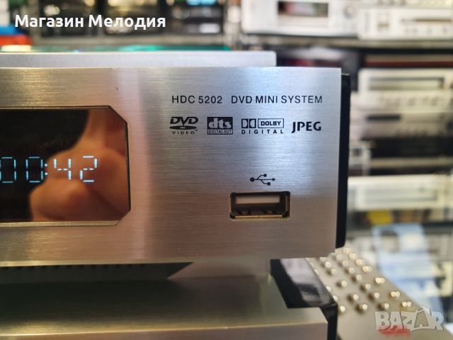 Аудиосистема / двд система GPX HDC 5202 има usb. С оригинално дистанционно.  В отлично техническо и , снимка 6 - Аудиосистеми - 45648525