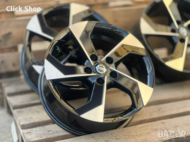 5х114.3 17 Цола Джанти Nissan Qashqai X-Trial Нисан Кашкай 5x114.3, снимка 6 - Гуми и джанти - 52851421